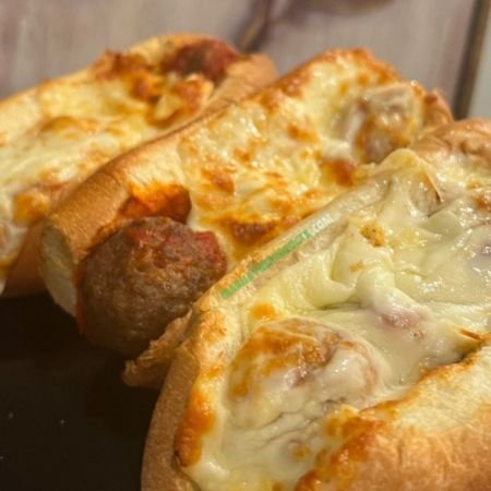 Easiest meatball Marinara sub recipe